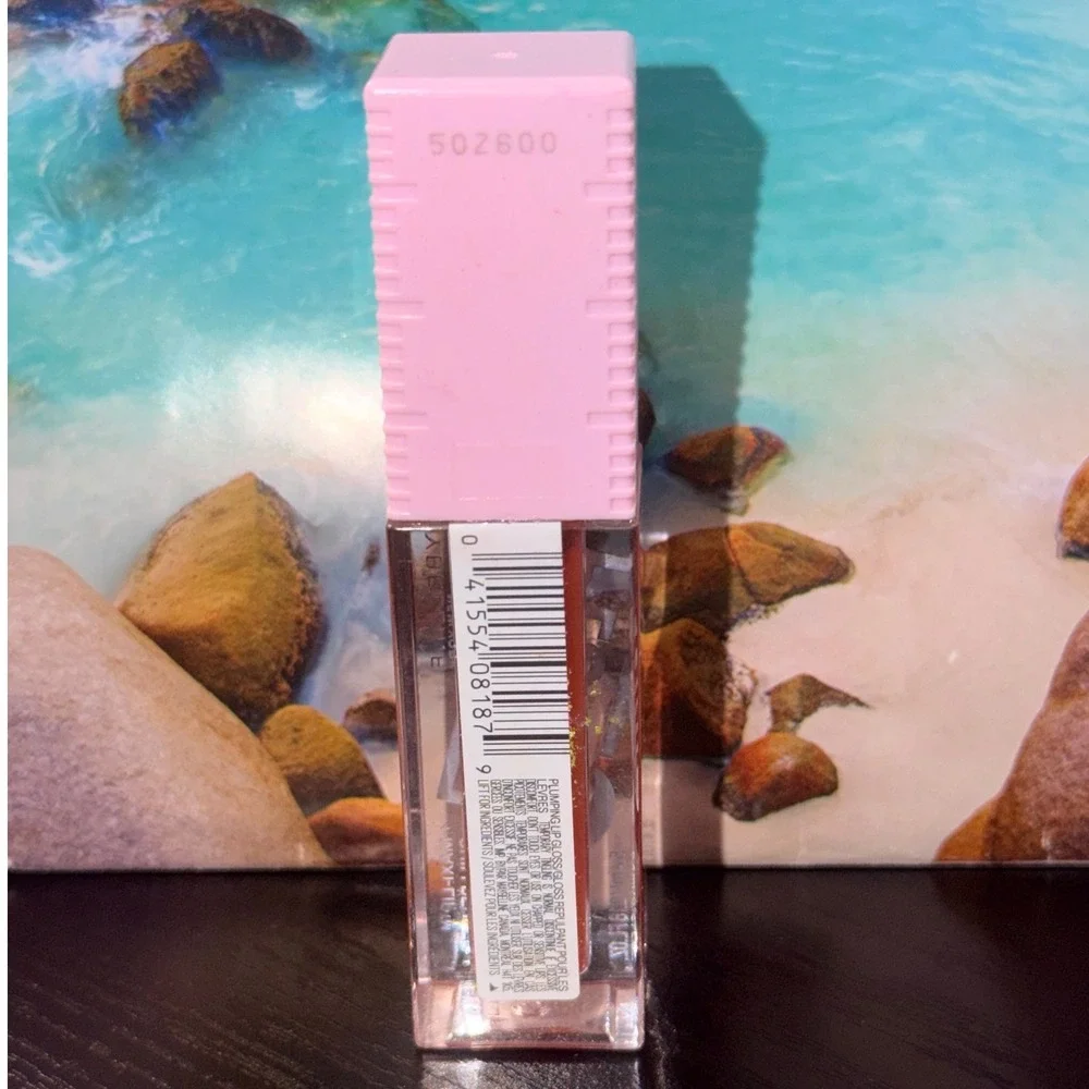 Maybelline Lifter Plump Lip Gloss 006 Hot Chili Orange Red Plumping‎ Shine 5.4ml